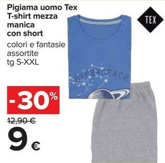 Carrefour T-shirt uomo offerta