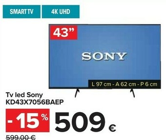 Carrefour Sony Samsung Tv offerta