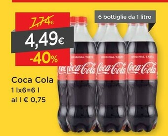 DPiù Coca Cola Coca cola zero offerta