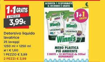 DPiù Winni's Lavatrice Detersivo Liquido offerta