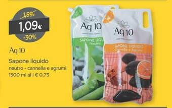 DPiù Sapone liquido offerta