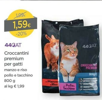 DPiù Cibo per gatti offerta