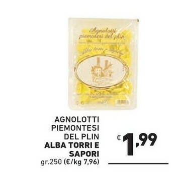 Alba Torri E Sapori Agnolotti Piemontesi Del Plin