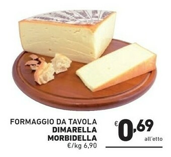 Dimarella Morbidella Formaggio Da Tavola