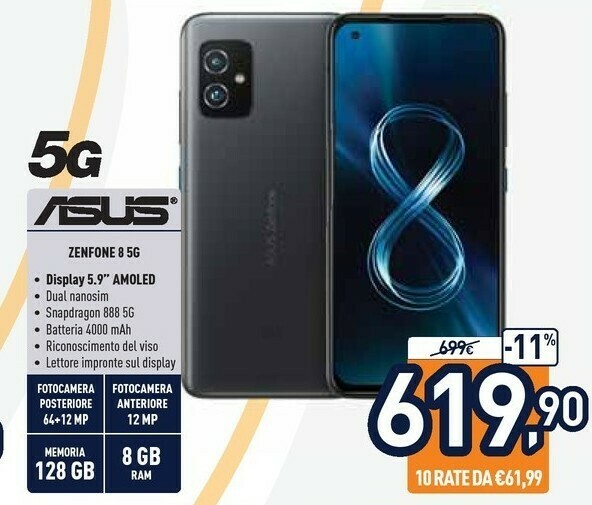 Asus ZenFone 8 ZS590KS-2A007EU 15 Cm (5.92\