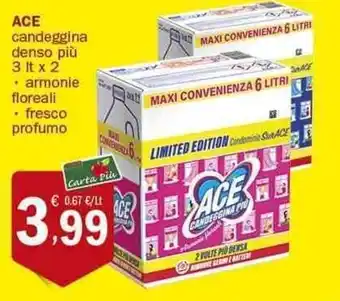 Crai Ace candeggina denso più 3 lt x 2 offerta