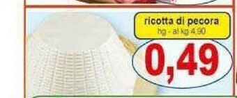 Gros Ricotta offerta