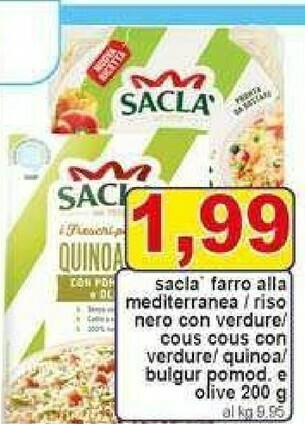 Gros Saclà Cous cous offerta
