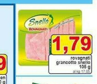 Gros Rovagnati Salumi offerta