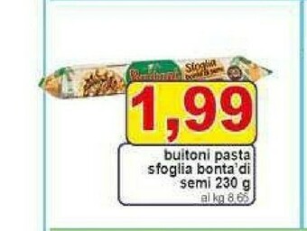 Gros Buitoni Pasta sfoglia offerta