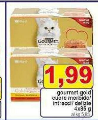 Gros Cuore Cibo per gatti offerta