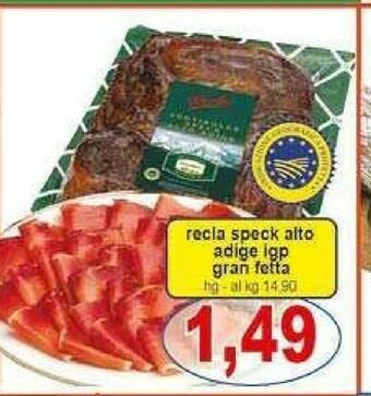 Gros Speck offerta