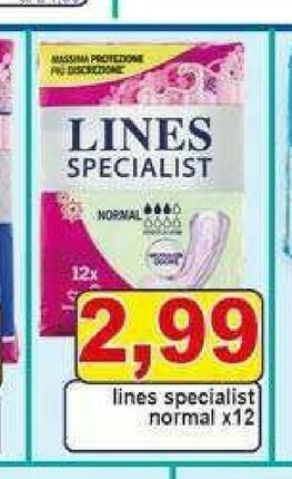 Gros Lines Assorbenti lines offerta