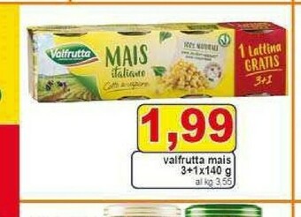 Gros Valfrutta Mais offerta