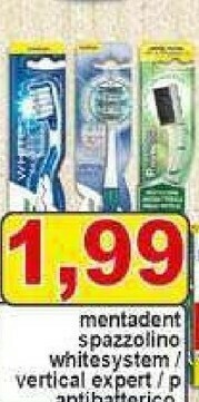 Gros Mentadent Spazzolino da denti offerta