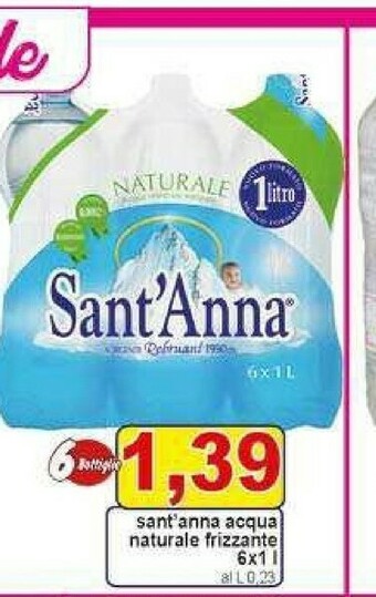 Gros Sant'anna Acqua Sant'Anna offerta