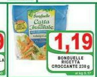 Gros Bonduelle Insalata offerta