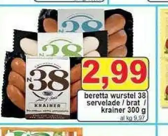 Pewex Beretta Wurstel offerta