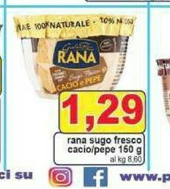 Pewex Rana Pesto offerta