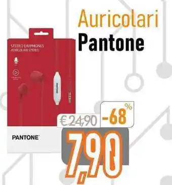 Auricolari Pantone