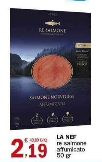 La Nef re salmone affumicato 50 gr