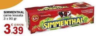 Crai Simmenthal carne lessata 3 x 90 gr offerta
