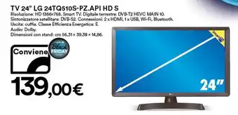 Ipercoop LG TV 24" 24TQ510S-PZ.API HD S offerta