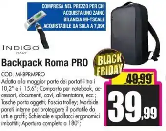 Indigo Backpack Roma PRO