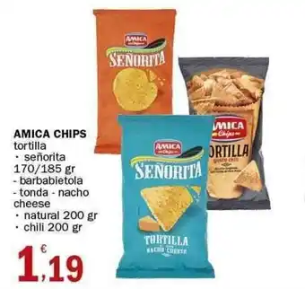 Crai Amica Chips tortilla señorita 170/185 gr offerta