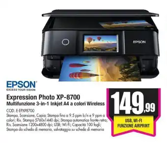 Epson Expression Photo XP-8700