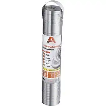 OBI Tubo flessibile in alluminio naturale con invito ø 80 offerta
