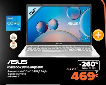 Expert Asus Notebook F515EABQ1561W offerta