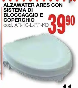 Mondo Brico Alzawater ares con sistema di bloccaggio e coperchio offerta