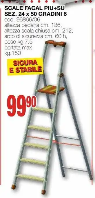 Scale facal piu+su sez. 24 x 50 gradini 6