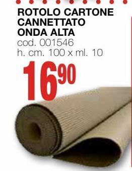 Mondo Brico Rotolo cartone cannettato onda alta offerta