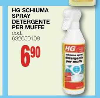 Mondo Brico Hg schiuma spray detergente per muffe offerta