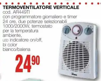 Termoventilatore verticale