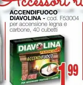 Mondo Brico Accendifuoco diavolina offerta