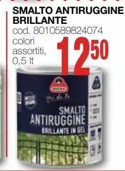 Smalto antiruggine brillante