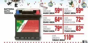 Mondo Brico Batteria auto teknica offerta