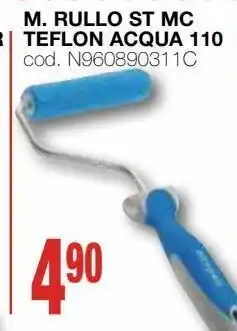 Mondo Brico M.rullo st mc teflon acqua 110 offerta