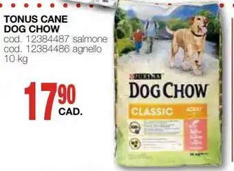 Tonus cane dog chow