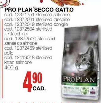 Mondo Brico Pro plan secco gatto offerta