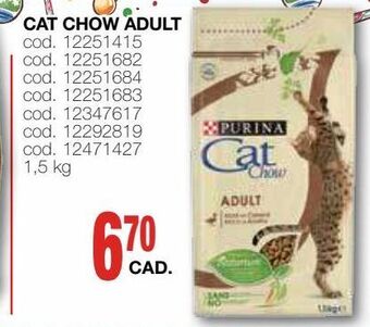 Mondo Brico Cat chow adult offerta