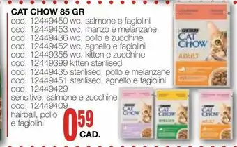 Cat chow 85 gr