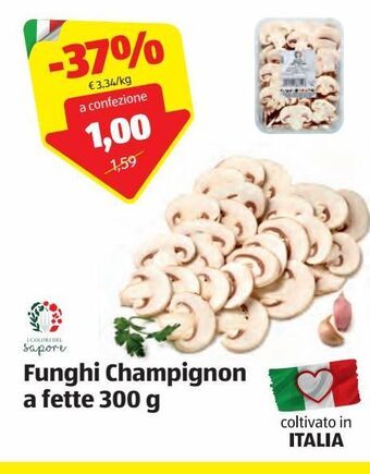 ALDI Funghi champignon a fette offerta