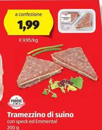 ALDI Tramezzino di suino offerta