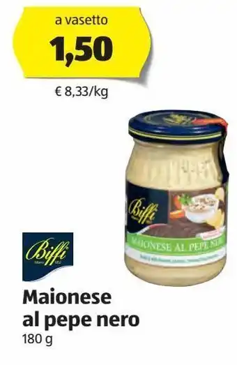 ALDI Maionese al pepe nero offerta