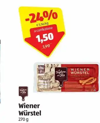 ALDI Wiener wurstel offerta