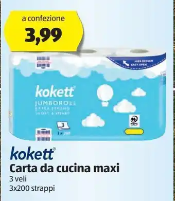 ALDI Carta da cucina maxi offerta